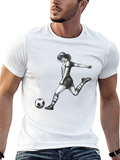 Soccer Girl Graphic Tee