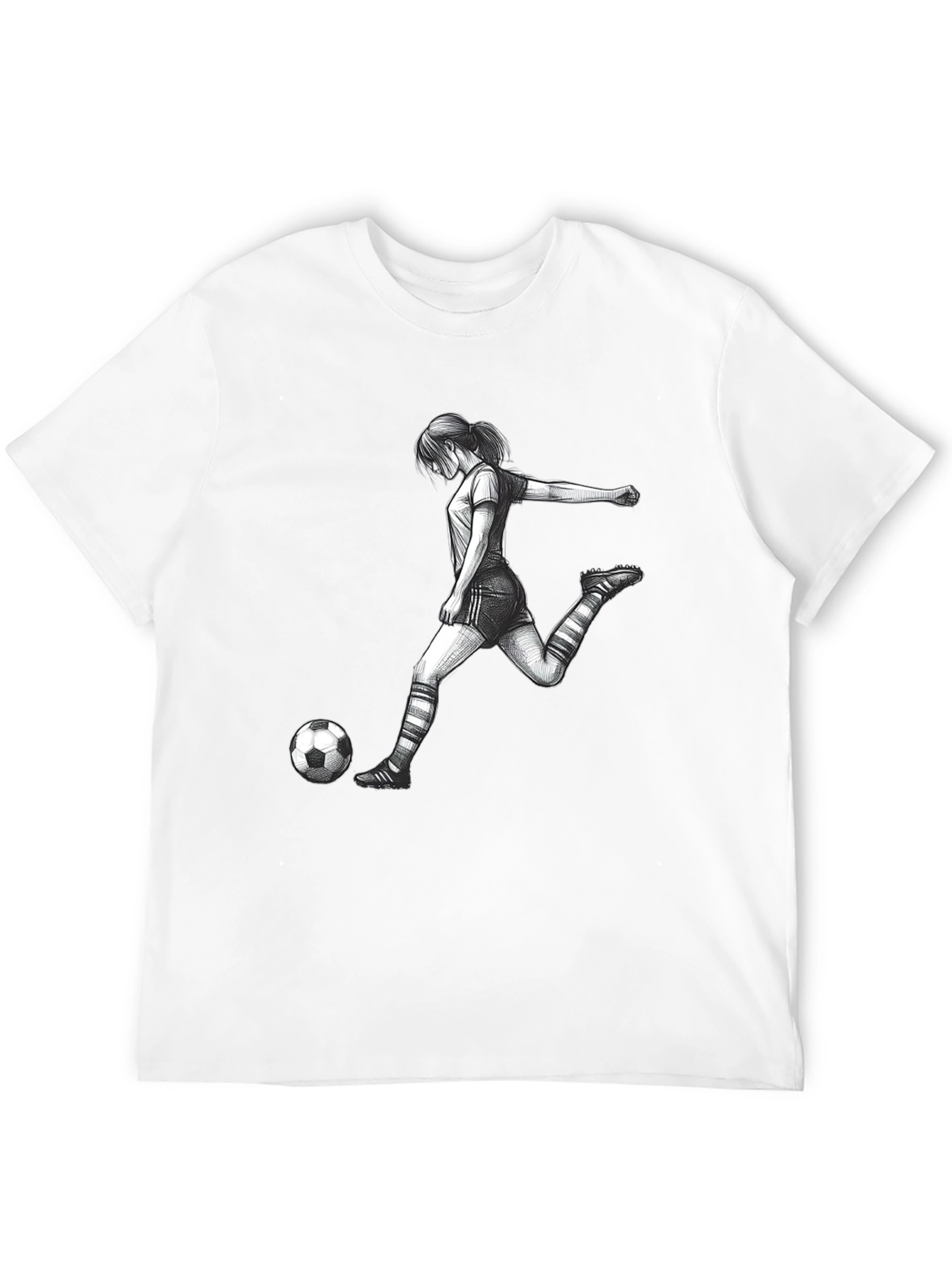 Soccer Girl Graphic Tee