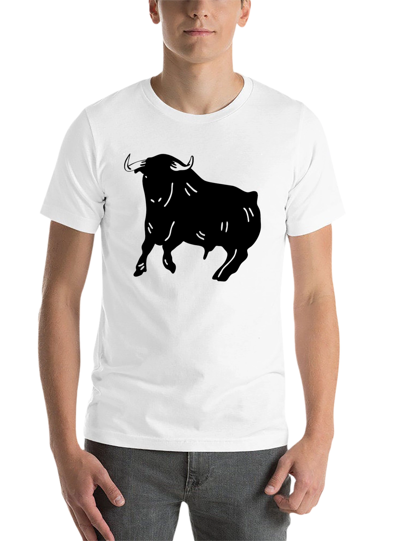 Black Bull Graphic Tee - Mens