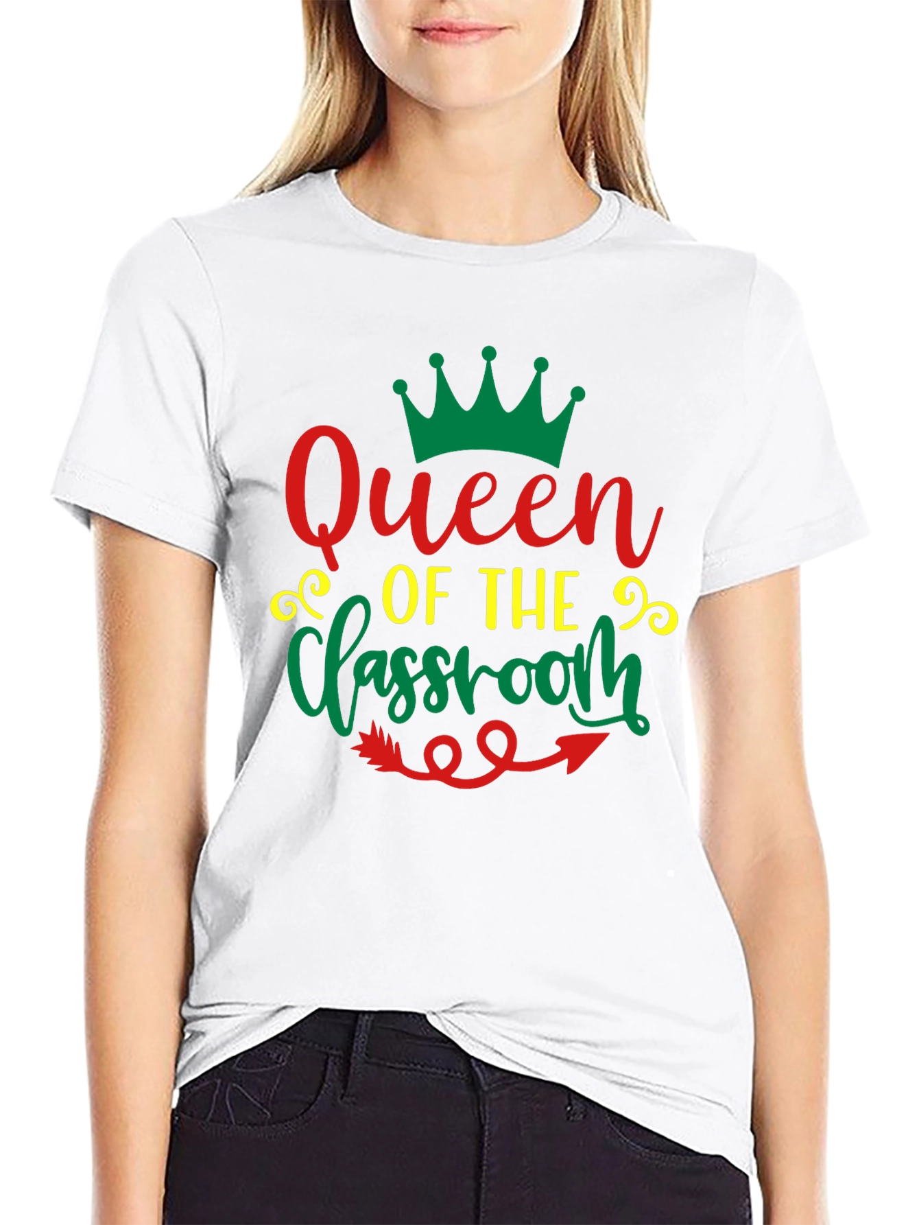 Queen of the Classroom Graphic Tee