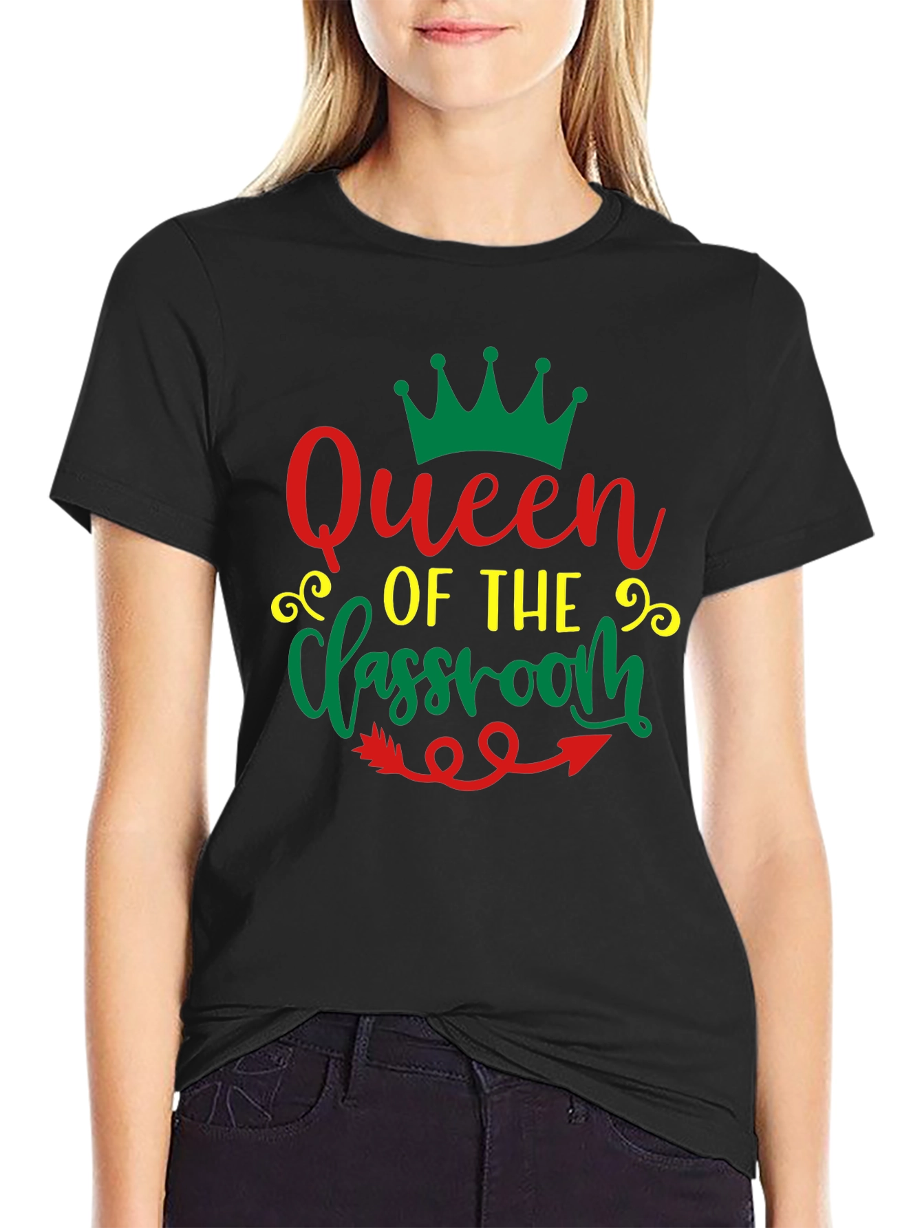 Queen of the Classroom Graphic Tee