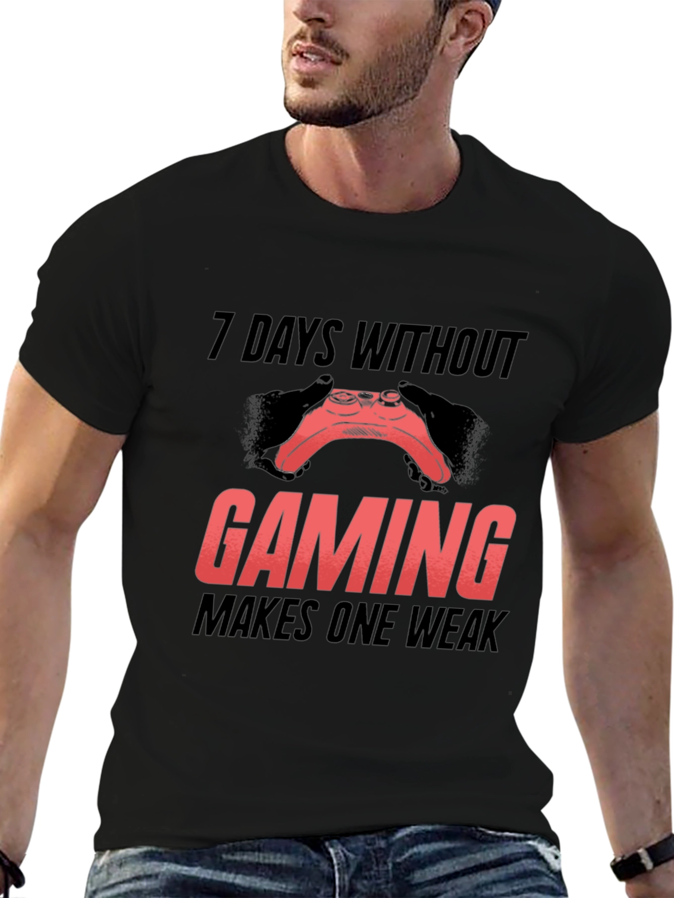 Gamer T-Shirt - 7 Days Without Gaming