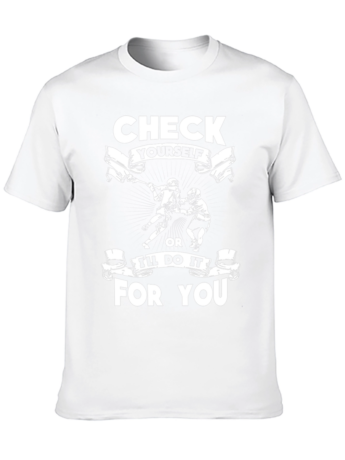 Check Yourself Lacrosse T-Shirt