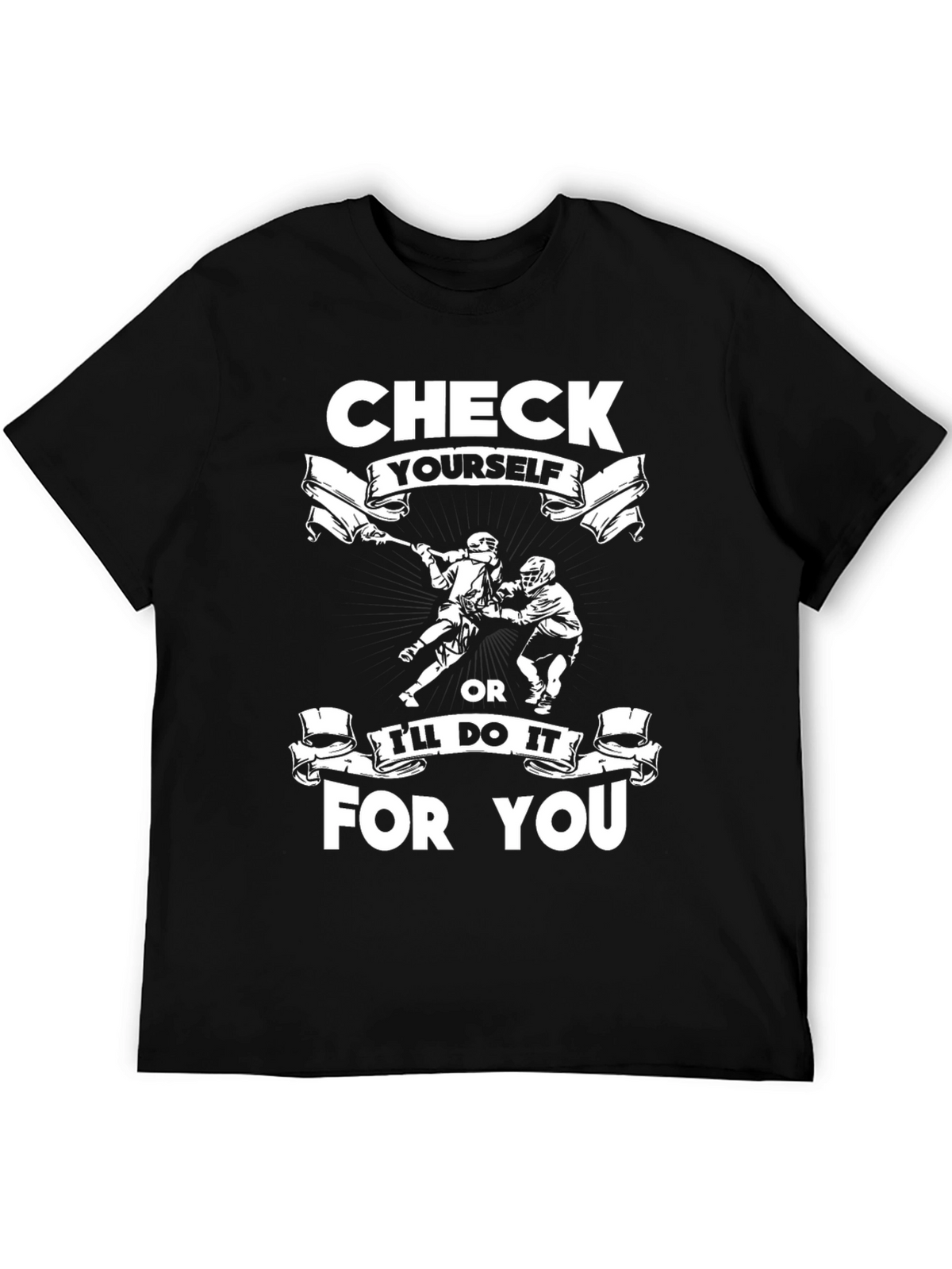 Check Yourself Lacrosse T-Shirt
