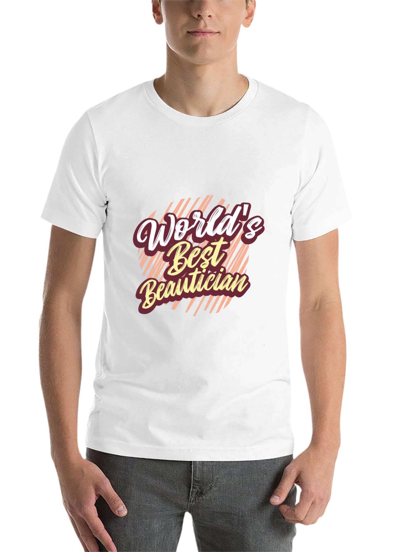 Worlds Best Beautician Black T-Shirt