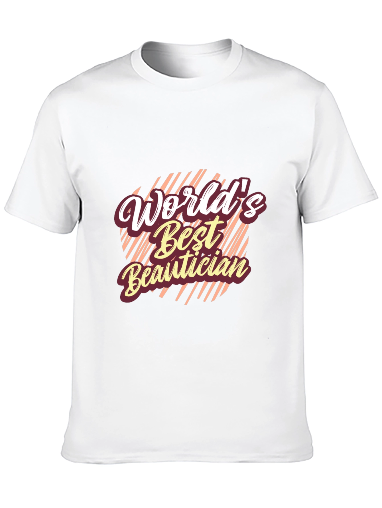 Worlds Best Beautician Black T-Shirt