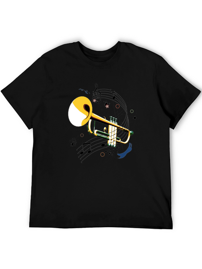 Trumpet Music T-Shirt - Stylish Design