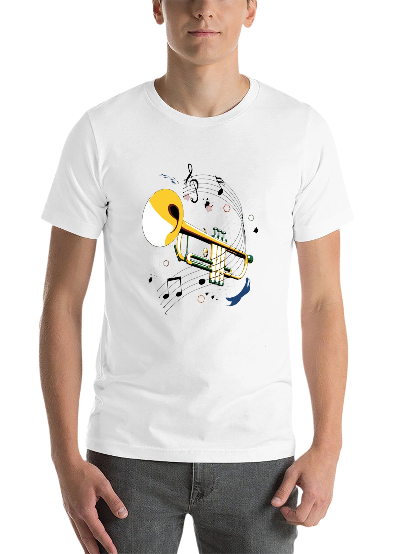 Trumpet Music T-Shirt - Stylish Design