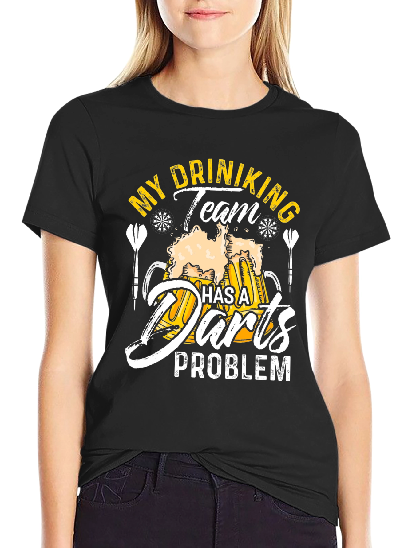 Drinking Team Darts Problem T-Shirt