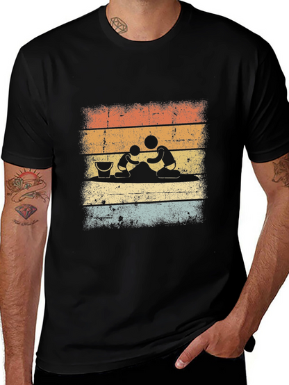 Retro Father & Child T-Shirt
