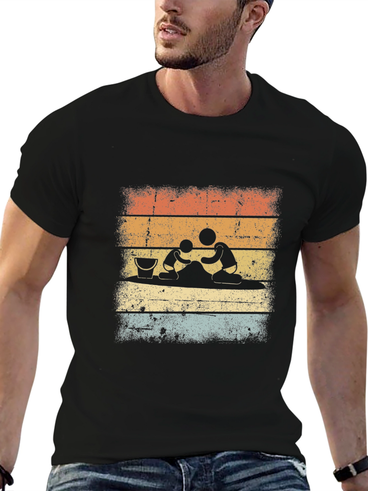 Retro Father & Child T-Shirt