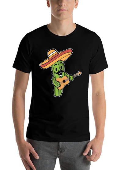 Cactus Guitar Player T-Shirt