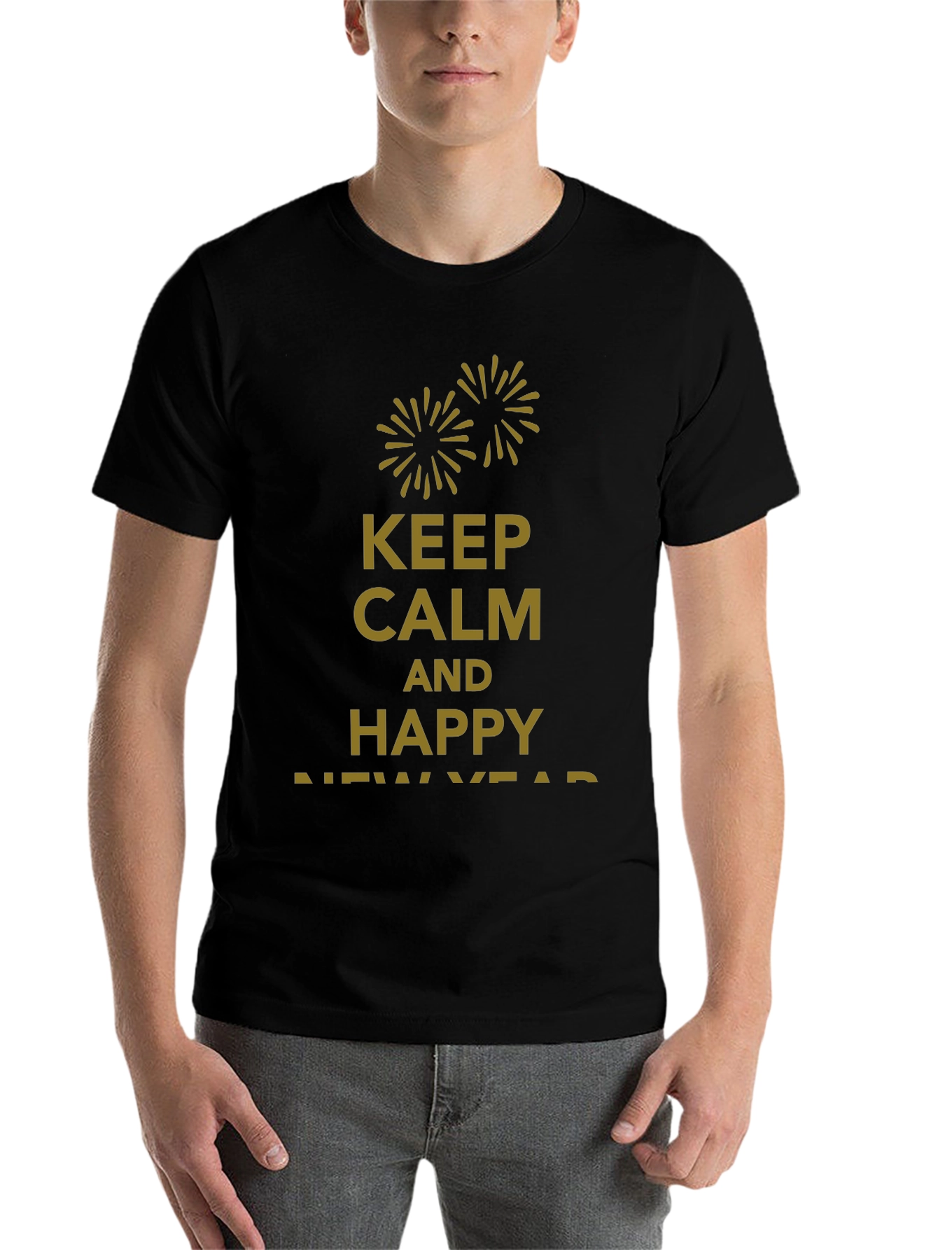 Keep Calm & Happy New Year T-Shirt