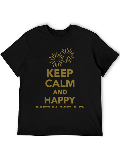Keep Calm & Happy New Year T-Shirt