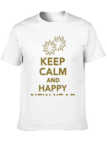Keep Calm & Happy New Year T-Shirt