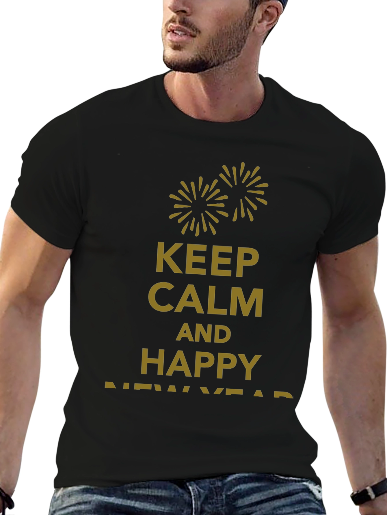 Keep Calm & Happy New Year T-Shirt