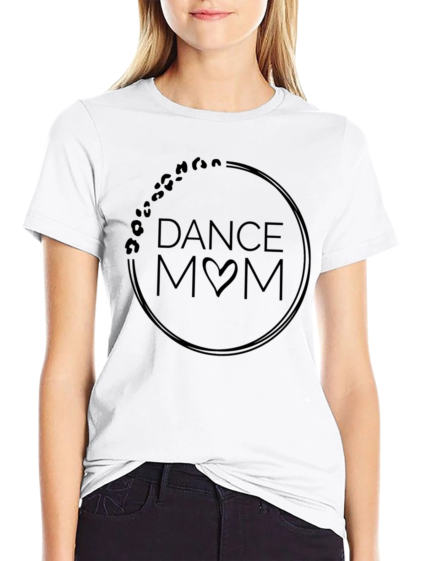 Dance Mom Graphic Tee - Black