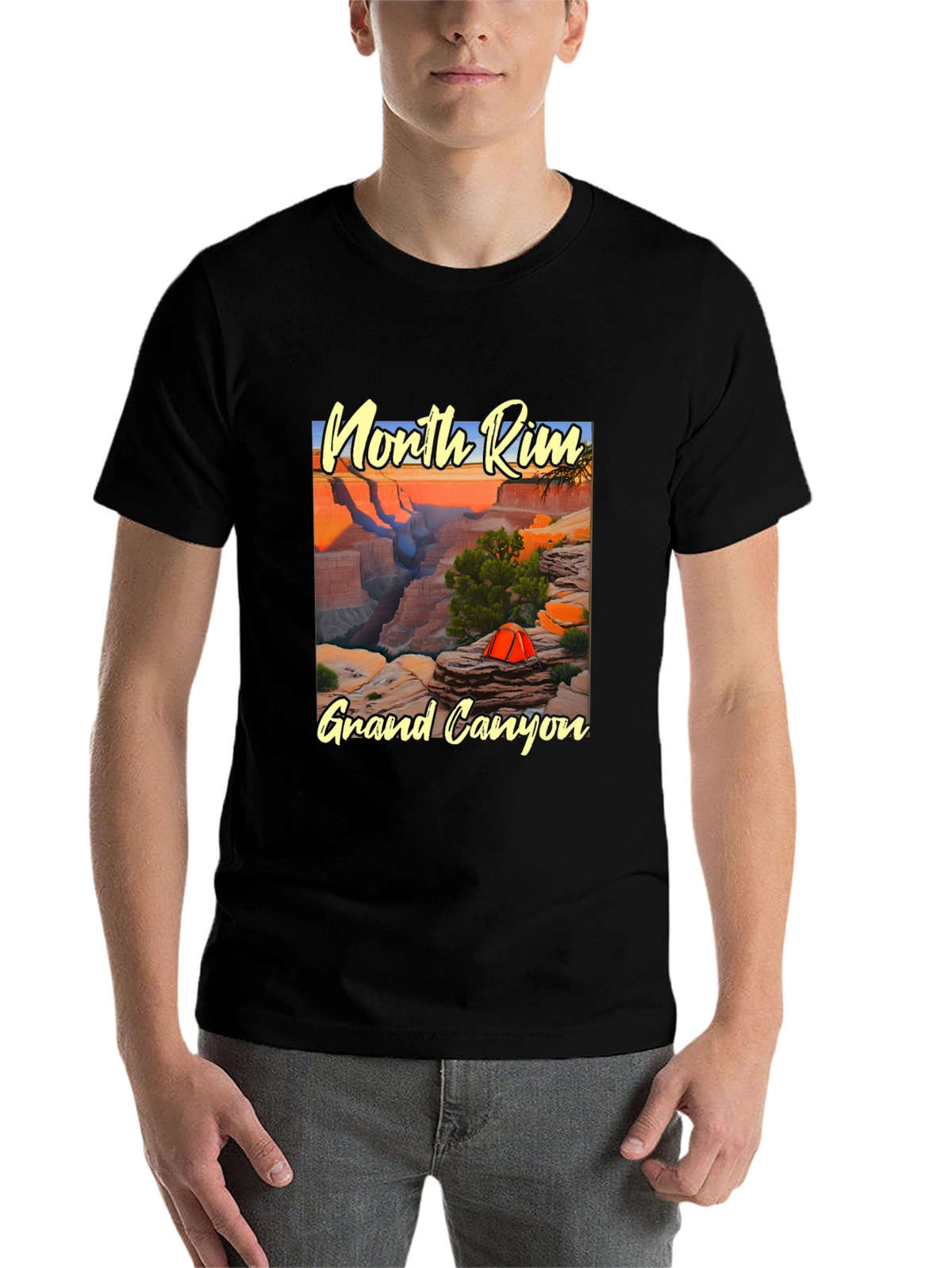 North Rim Grand Canyon Graphic Tee