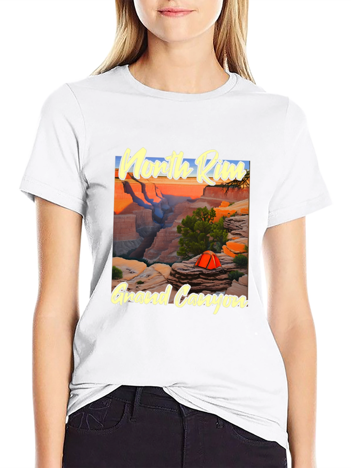 North Rim Grand Canyon Graphic Tee