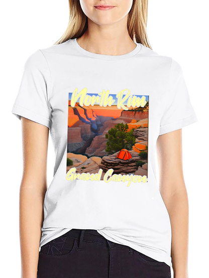 North Rim Grand Canyon Graphic Tee