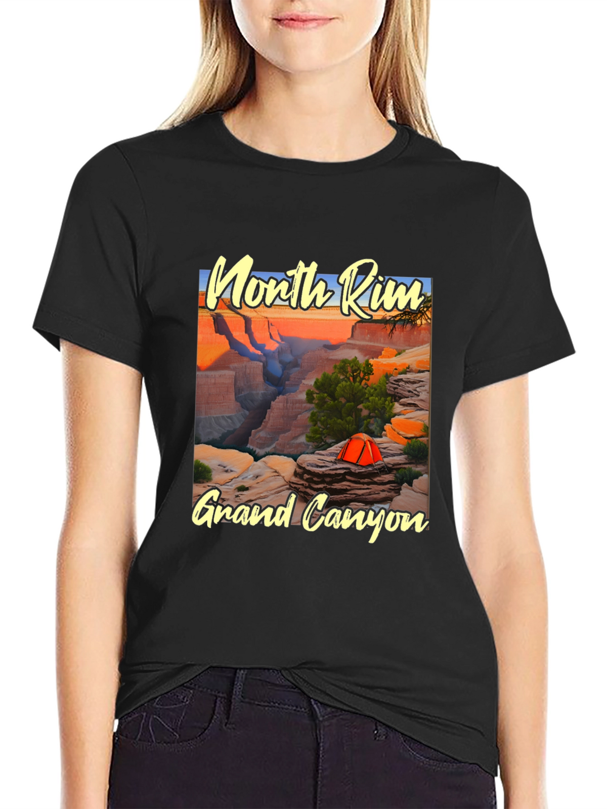 North Rim Grand Canyon Graphic Tee