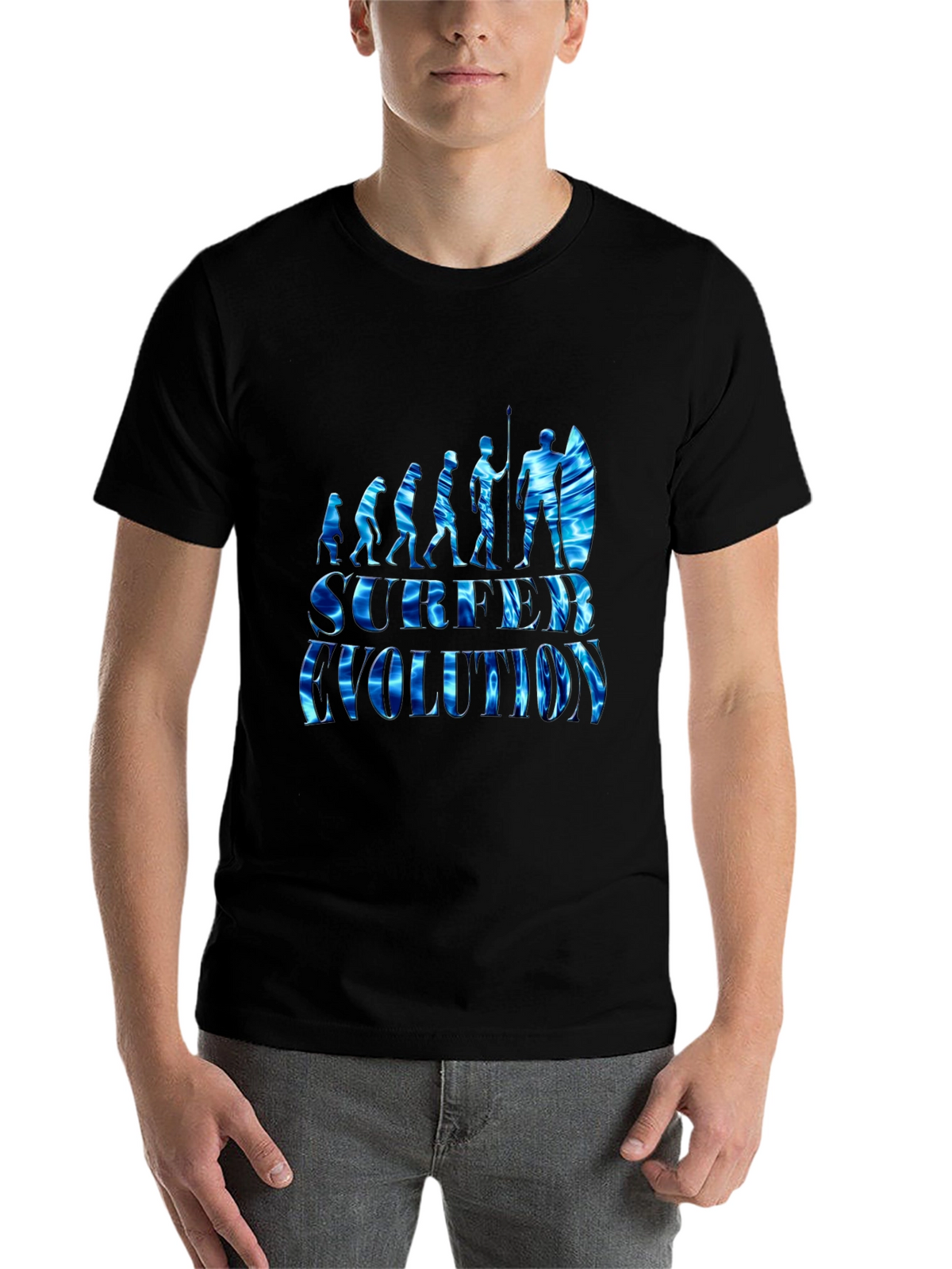 Surfer Evolution Graphic T-Shirt