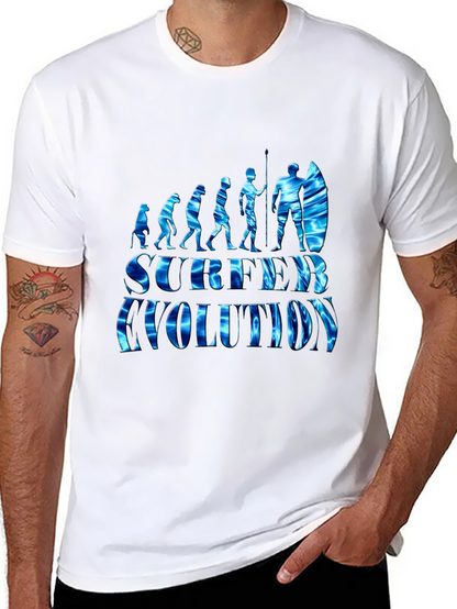 Surfer Evolution Graphic T-Shirt