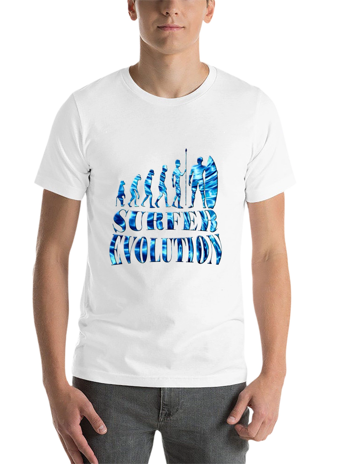 Surfer Evolution Graphic T-Shirt