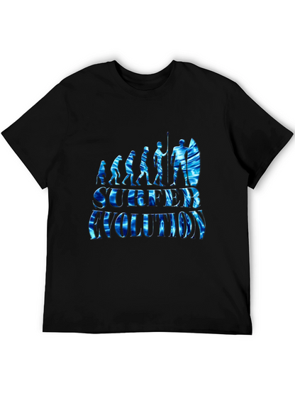 Surfer Evolution Graphic T-Shirt