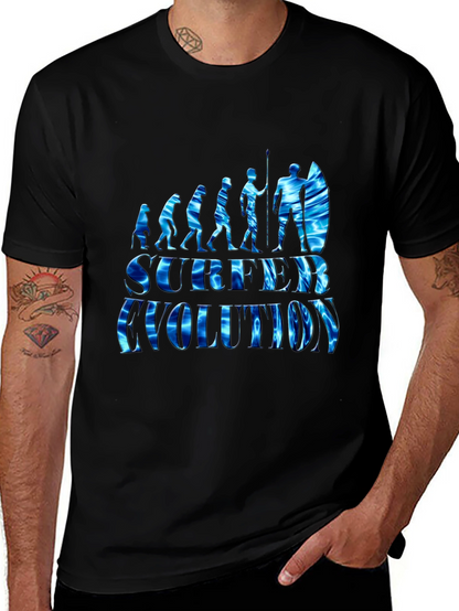 Surfer Evolution Graphic T-Shirt