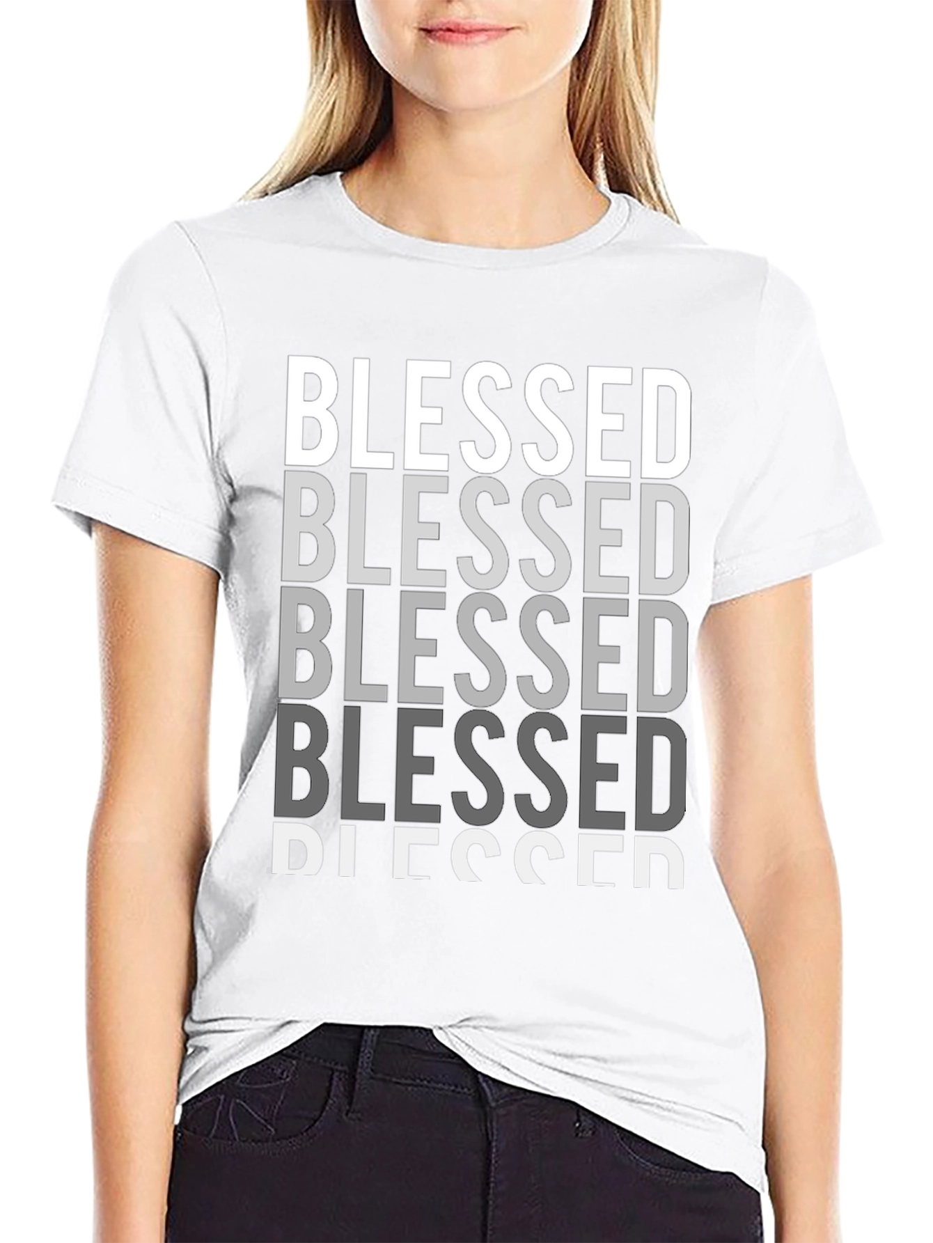 Blessed Graphic Print T-Shirt