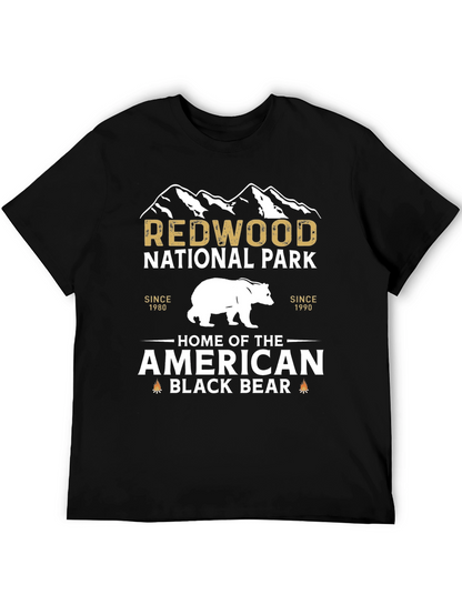 Redwood National Park Black Bear T-Shirt
