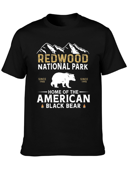 Redwood National Park Black Bear T-Shirt