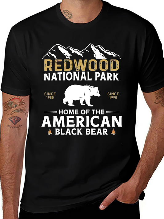 Redwood National Park Black Bear T-Shirt