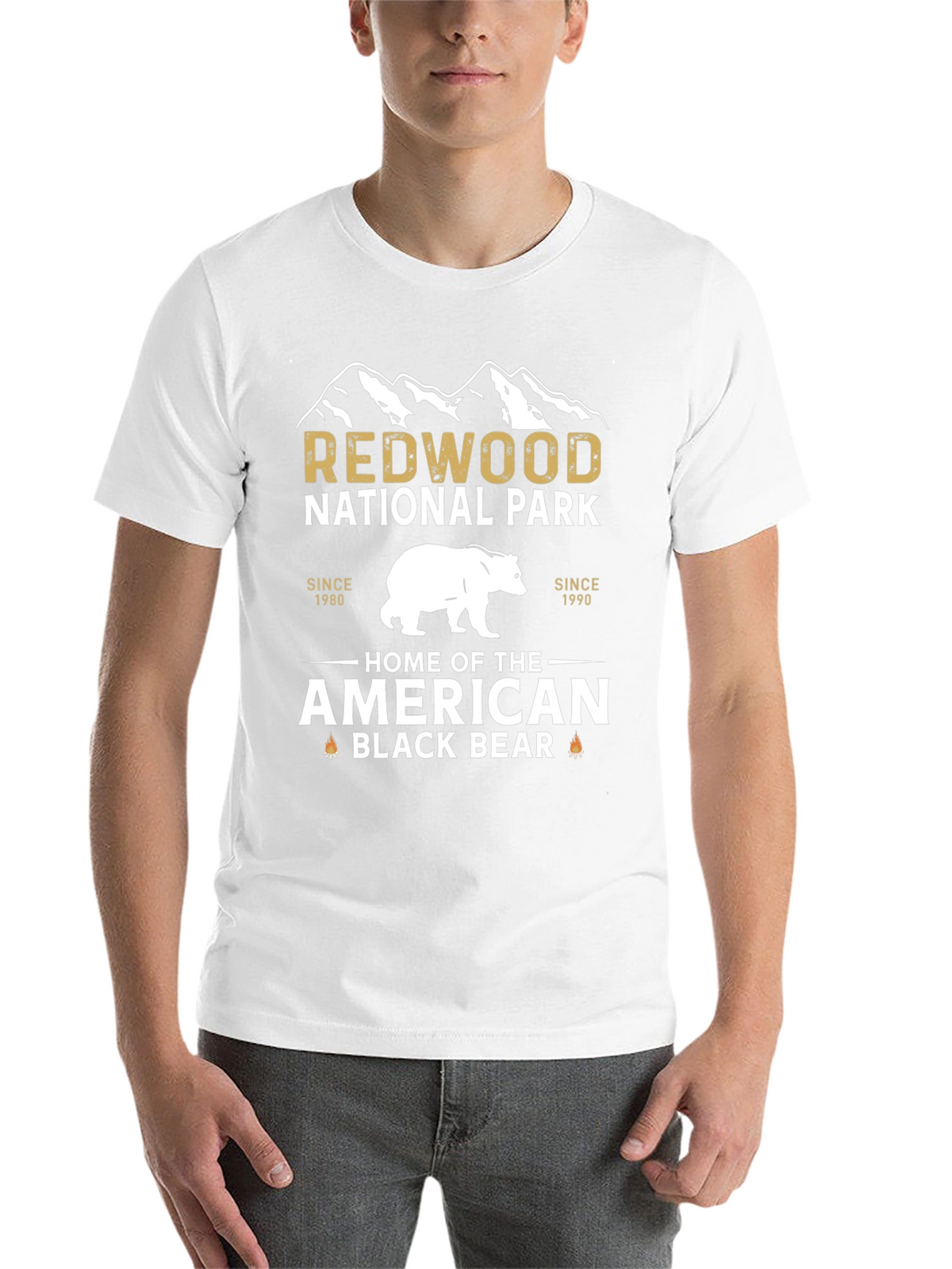 Redwood National Park Black Bear T-Shirt