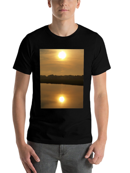 Sunset Lake Reflection Graphic Tee