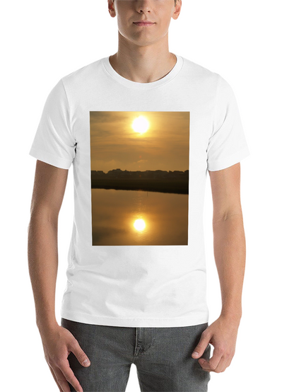 Sunset Lake Reflection Graphic Tee