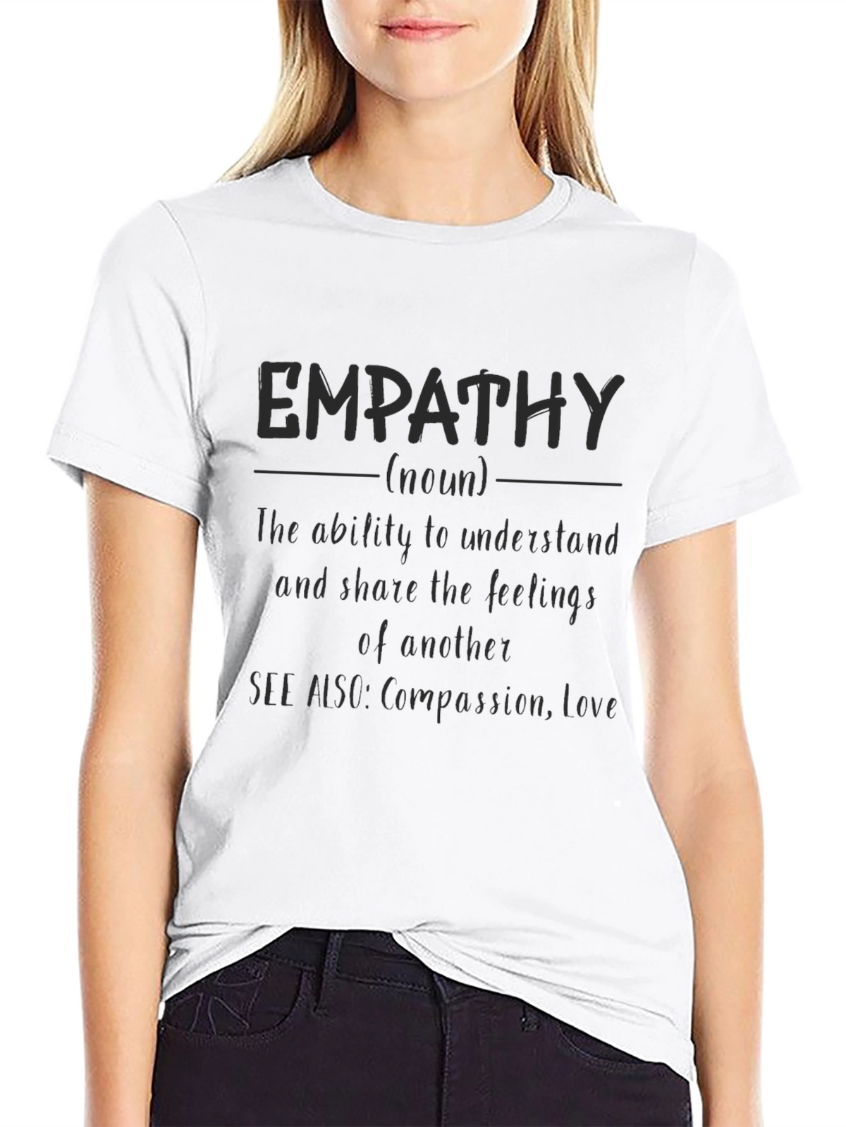 Empathy Definition Graphic T-Shirt