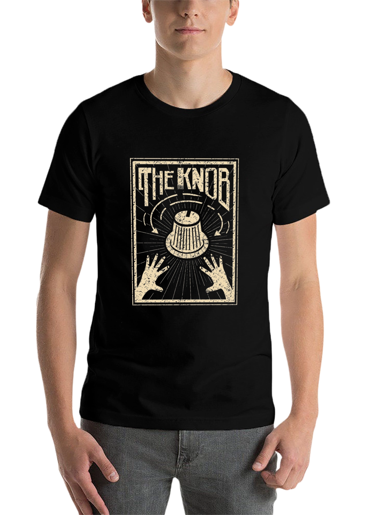 The Knob Graphic Tee - Funny Musician T-Shirt