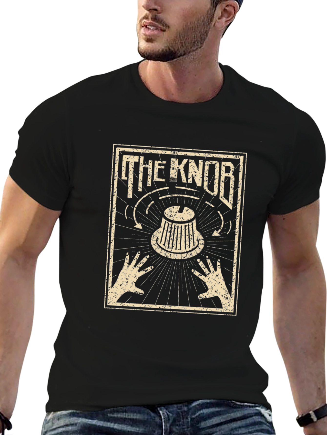 The Knob Graphic Tee - Funny Musician T-Shirt