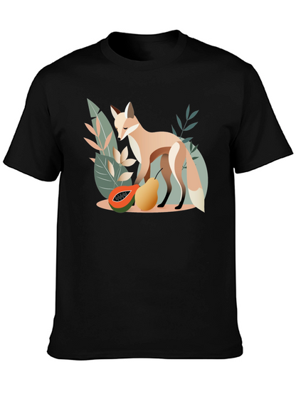 Fox and Fruit Graphic Tee