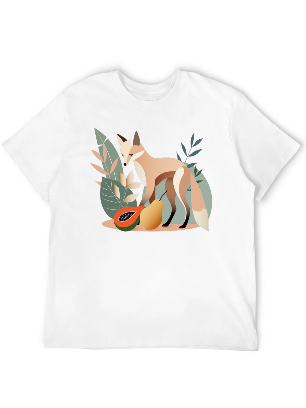 Fox and Fruit Graphic Tee