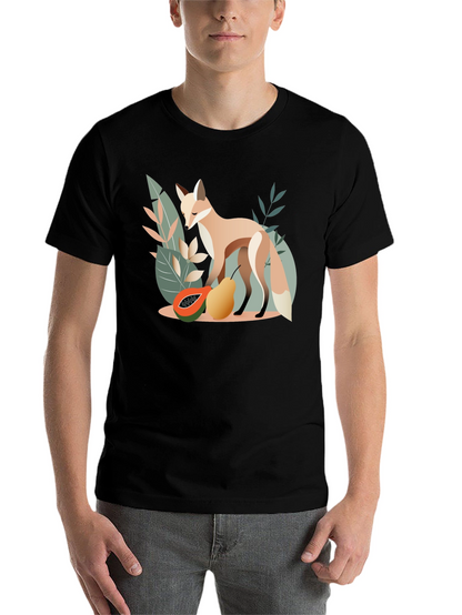 Fox and Fruit Graphic Tee