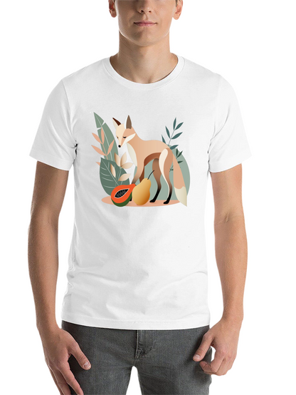 Fox and Fruit Graphic Tee