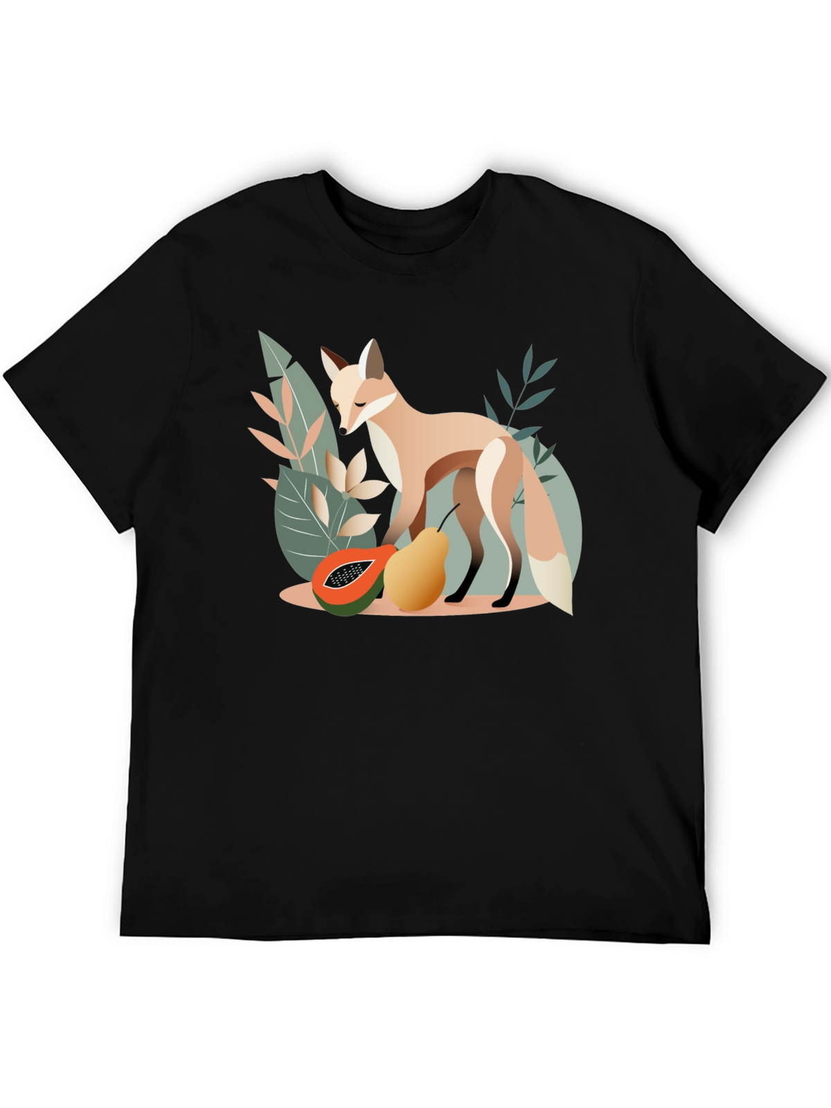 Fox and Fruit Graphic Tee