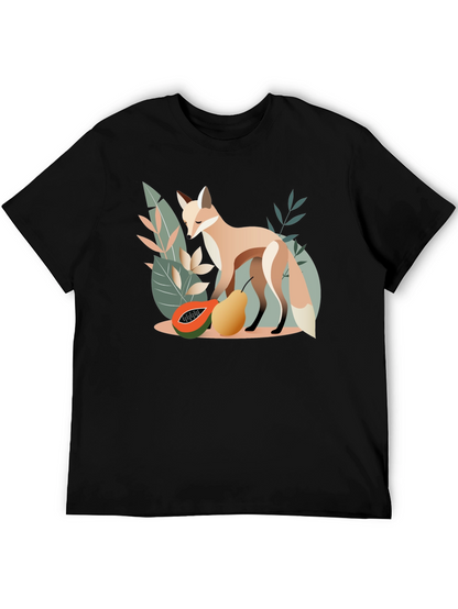 Fox and Fruit Graphic Tee