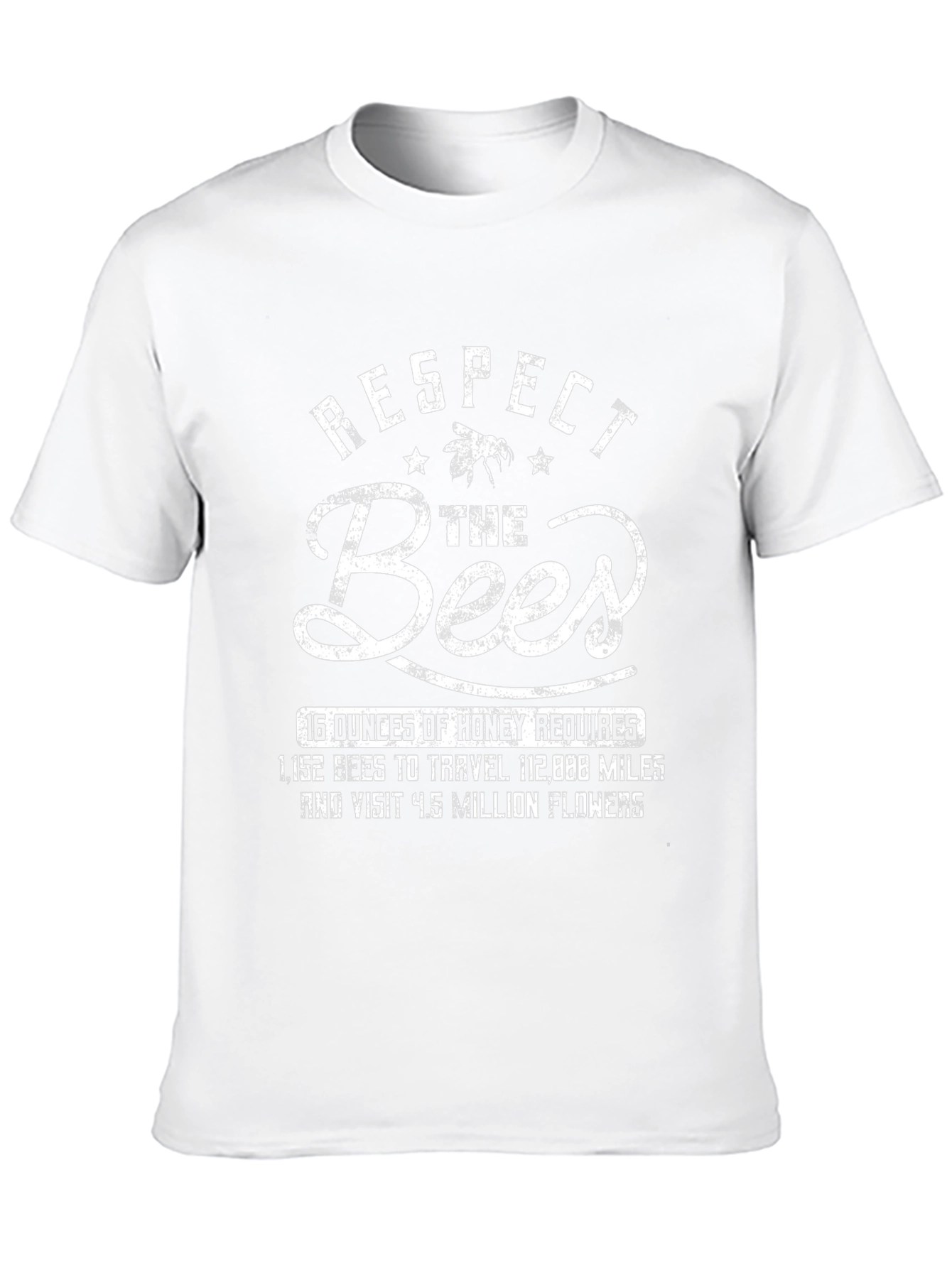 Respect the Bees Graphic T-Shirt - Honey Bee Lover