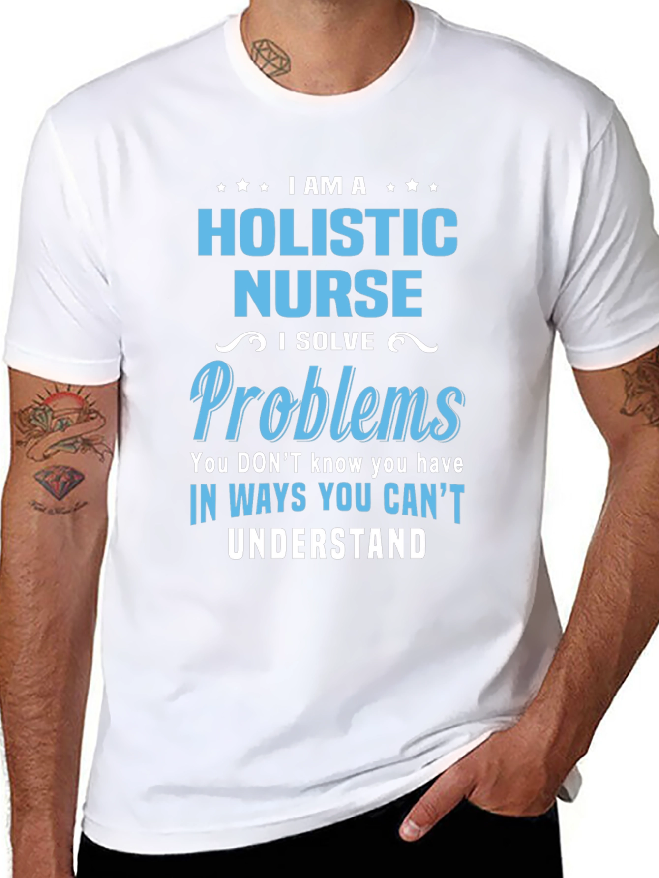 Holistic Nurse T-Shirt - I Solve Problems
