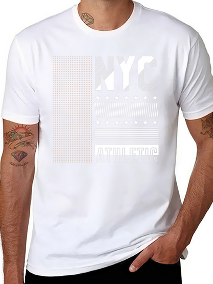 NYC Athletic Graphic Tee - Black