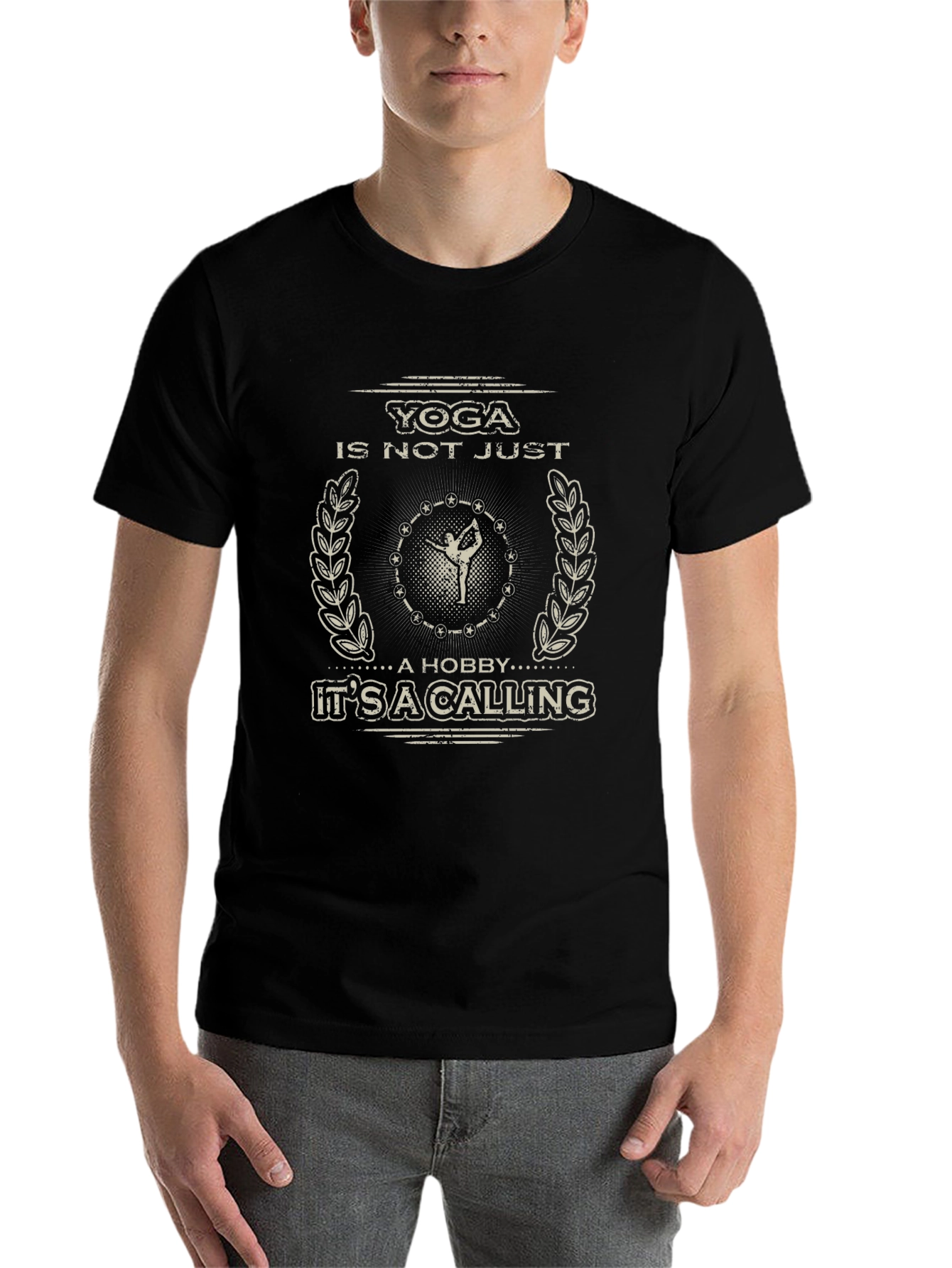 Yoga Is A Calling Graphic T-Shirt